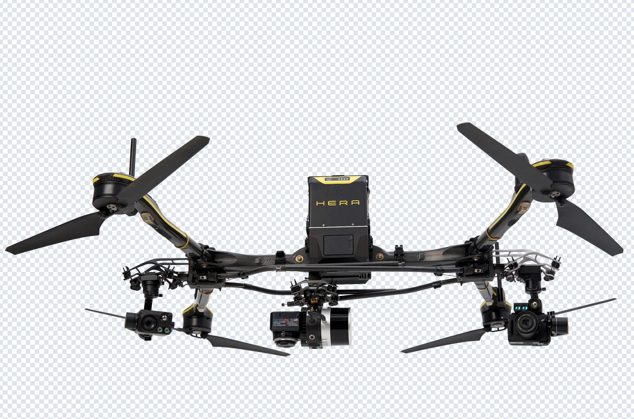 Drone giám sát giao thông thông minh Hera